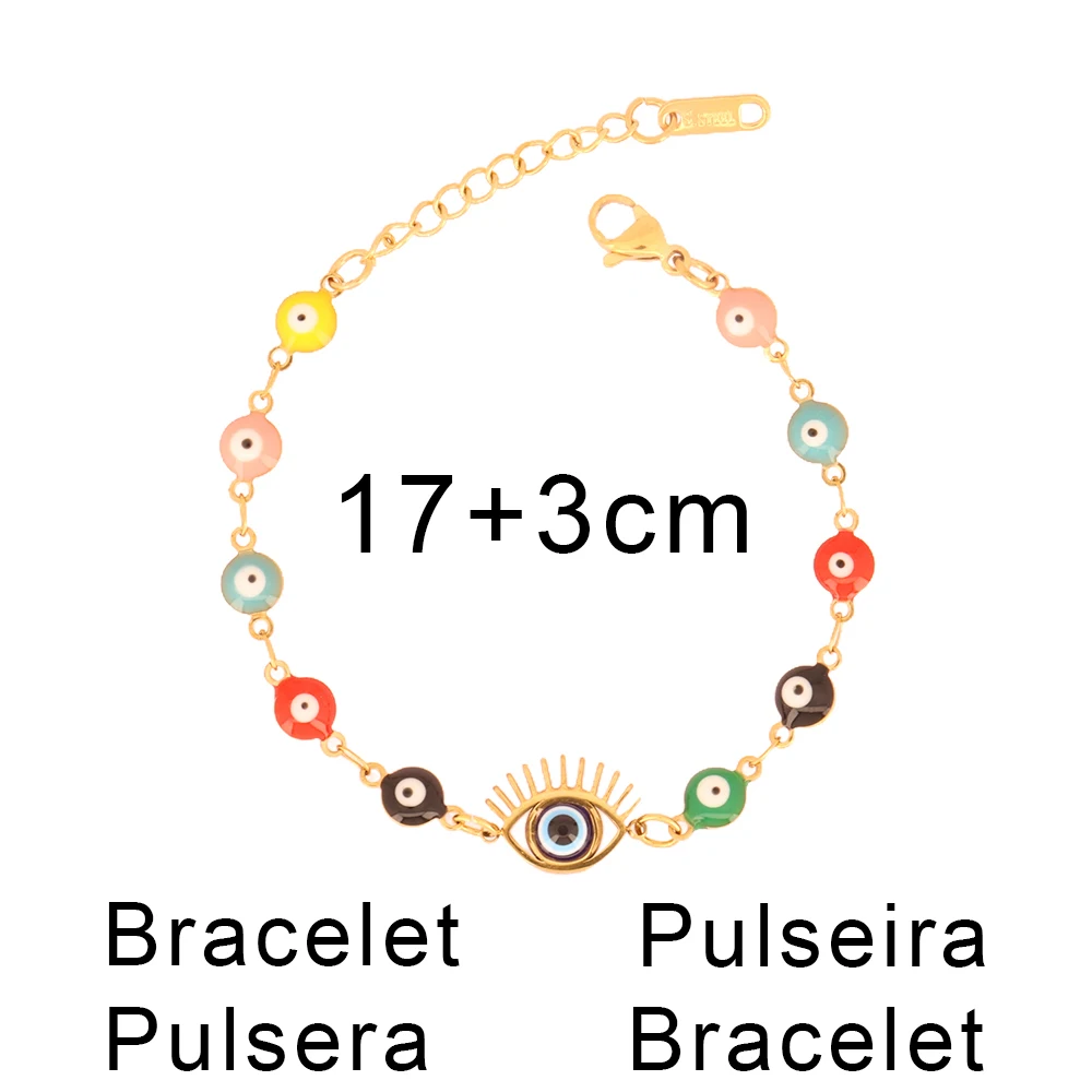 Evil Eye Necklace Bracelet - Image 5