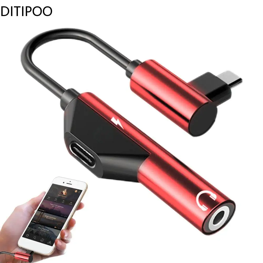 TypeCTo35mmJackConverterEarphoneAudioAdapterCableTypeCUSB