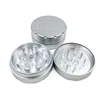 52MM Aluminum Alloy Herb Grinder Cigarette Mill 2 Layer Missing angle smoke Tobacco Grinder Smoking Accessories 3