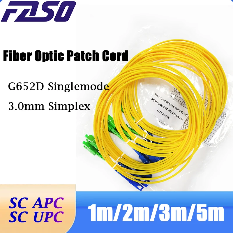 G657D-3-0mm-Optical-Fiber-Cable-SC-APC-to-SC-UPC-Fiber-Optic-Patch-Cord ...