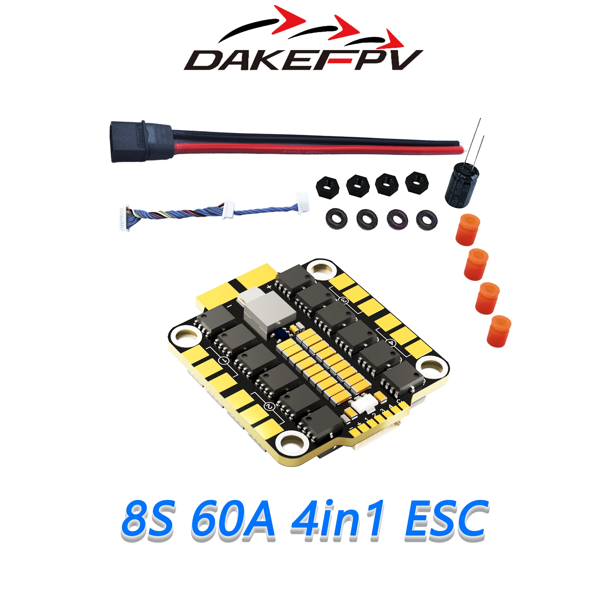 ตัวเลือกสินค้า ชุดควบคุมโดรน F722 สำหรับ RC 5 นิ้ว