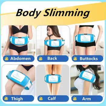 Electric Body Massager Electric Slimming Belt Cellulite Massager Eletric Muscle Stimulator Losing Weight Fat Burning Thin Belt 6