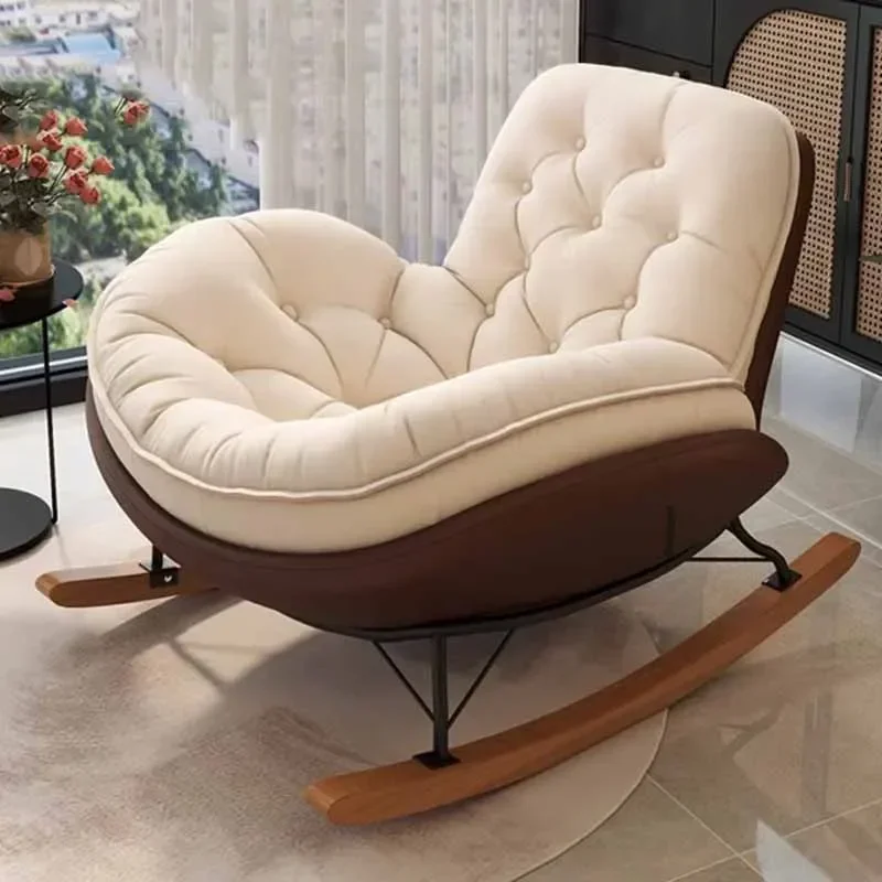 

Luxury Ergonomic Chairs Living Room Footrest Aesthetic Rocking Chair Lounge Comfortable Meubles De Salon Home Decoraction
