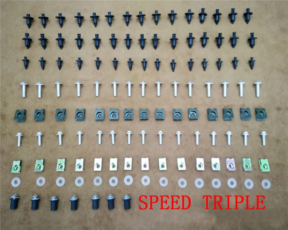 

Комплект обтекателей болты для кузова винты подходят для TRIUMPH SPEED TRIPLE 1997-2003