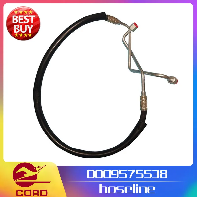Linde forklift part 0009575538 hose pipe hoseline oil pipe used on 351 diesel truck H20 H25 H30 H35 new service spare part 10pcs fuel line jubilee hose clips clamp fuel pipe diesel petrol pipe coolant radiator galvanized sealing hose screw clamps