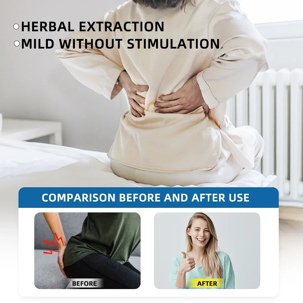 Pain Relief Cream Sumifun 10g Sciatic Nerve Pain Relief for Body Buttocks Pain Piriformis Hip Joint Orthopedic Ache