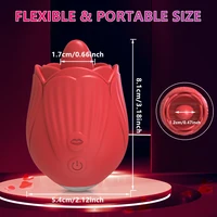 Zunge Lecken Klitoris Vibrator für Frauen Schaukel Wackeln Klitoris Nippel Stimulator Weibliche Masturbator Erwachsene Waren Sex Spielzeug für Frauen 4