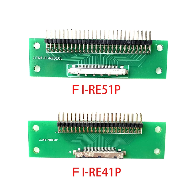 Test board FI-RE51HL /CL FIRE41HL LVDS screen line coaxial test board adapter board LVDS Wire Test Stand Dupont 2.54