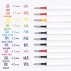 10 Colors/box Assorted Color Gel Ink Refill Kaco Asian Standard Universal Gel Pens Refills 0.5mm 110mm School Office Supplies 3