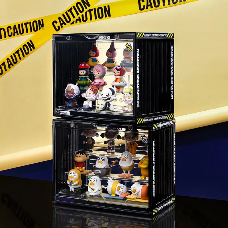 フィギュアブラインドボックス収納ディスプレイスタンド防塵容器ポップ