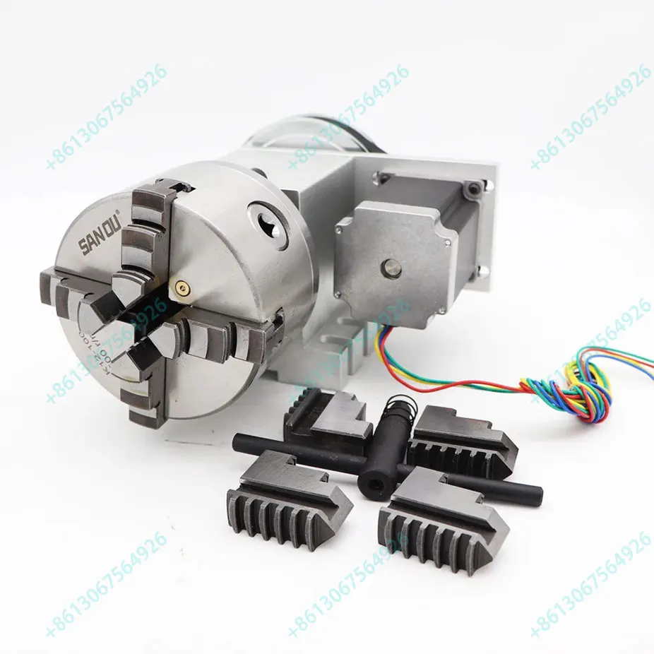 CNC 로터리 축 키트 척 65mm 액티비티 테일스톡 4축 65mm 센터 팀블 테일스톡 CNC 밀링머신 부품 공구