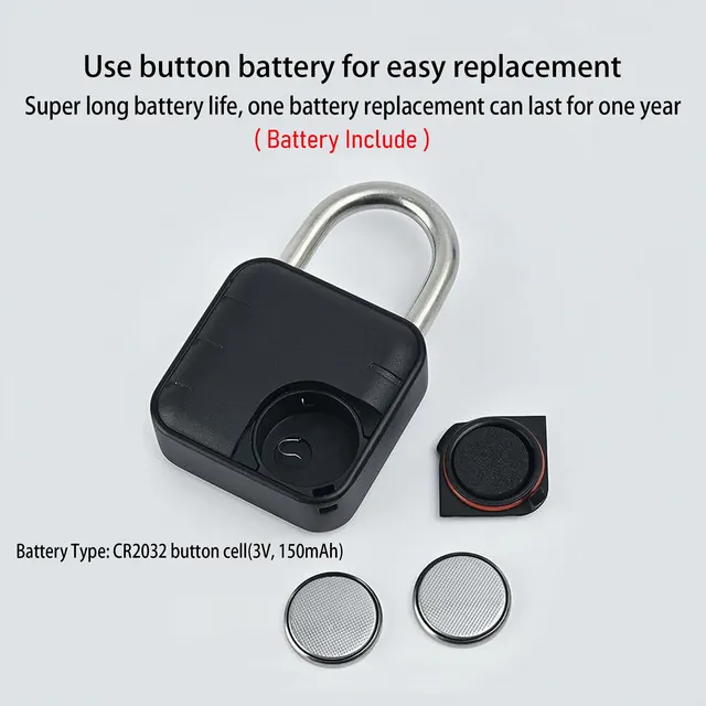 Electronic Lock Tuya Bluetooth Fingerprint Padlock Digital Luggage Lock APP Temporary Password Remotely IP67 Decompression Toys - Image 5