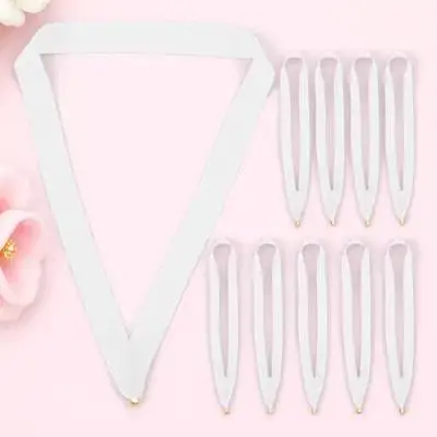 10Pcs 메달 리본 스트랩 스포츠 모임 시상식 파티 게임 학교 대회를 위한 다기능 목 리본