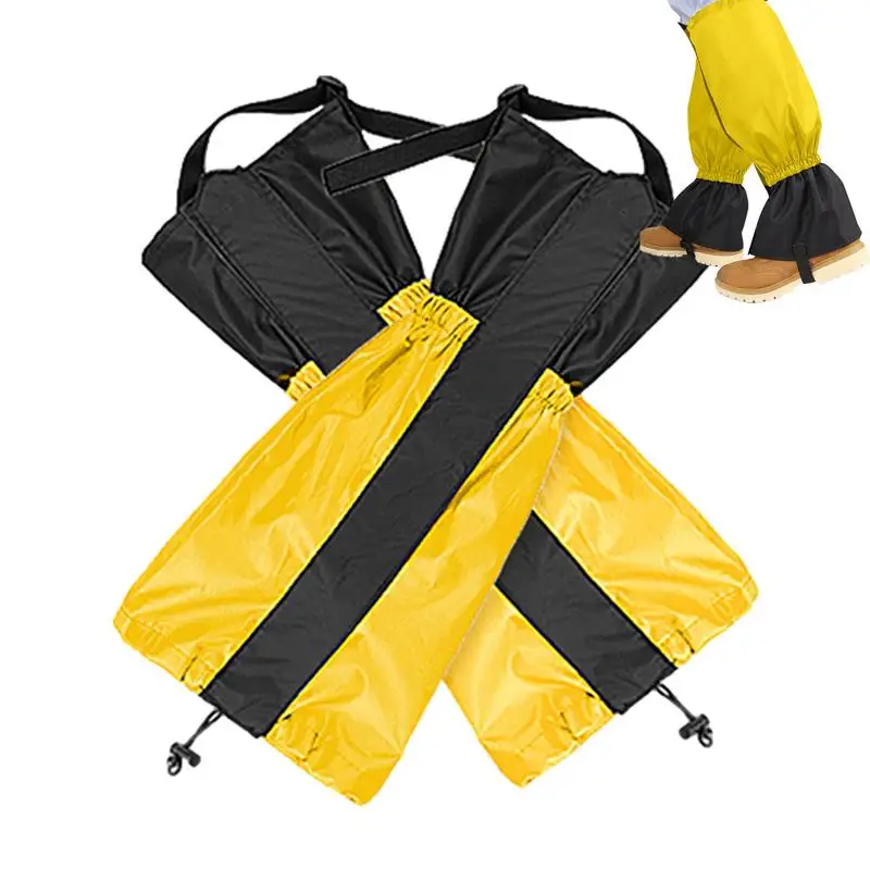 

Мужские туристические гетры, водонепроницаемые походные ботинки с передней пряжкой, для прогулок и охоты