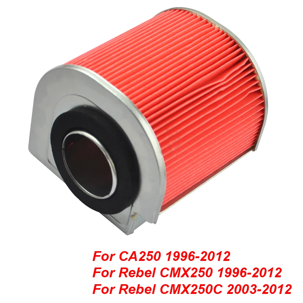 Motorcycle Engine Air Filter Cleaner Motorbike Air Intake Filter Element For Honda Rebel CMX250 CA250 CA 250 DD250 1996-2012