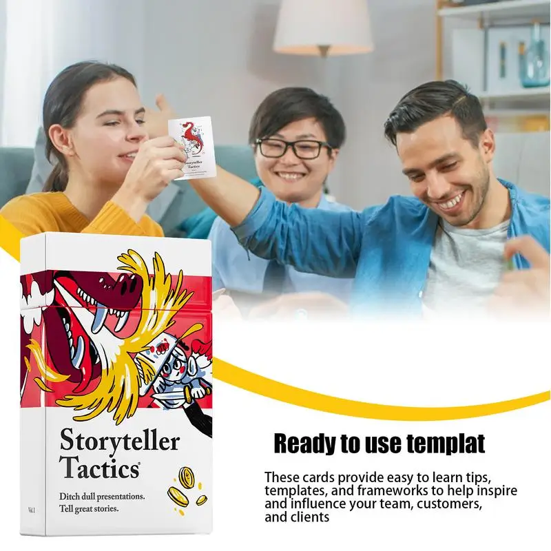 Playing Cards Storyteller Tactics Card Deck Business Tool To Improve Your Influence And Persuasion In Speech And More 54 Cards In A Case
