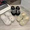 Women Clogs 2025 New Arrival Soft EVA Thick Platform Slippers Comfortable Garden Shoes Exquisite Fashion Girls Beach Sandals 4