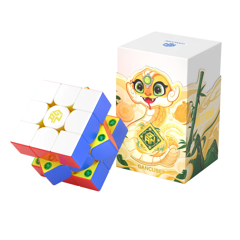 [Picube] GAN356ME 2025 נחש 3x3x3 מגנטי קיוב 3x3 מהירות GAN356M E פאזל 356 ME מגיקו קובו Gancube צעצוע מקצועי Fidget