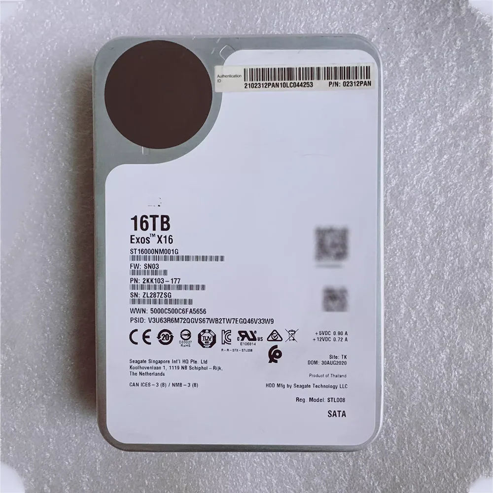 HDD ST16000NM001G  ϵ ũ, 16T 7.2K SATA 3.5 ġ 丮 ũ