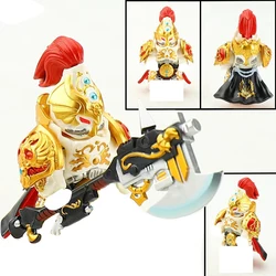 Golden Armor Knight Building Blocks Toy with Exquisite Detailing (A11 - 1)