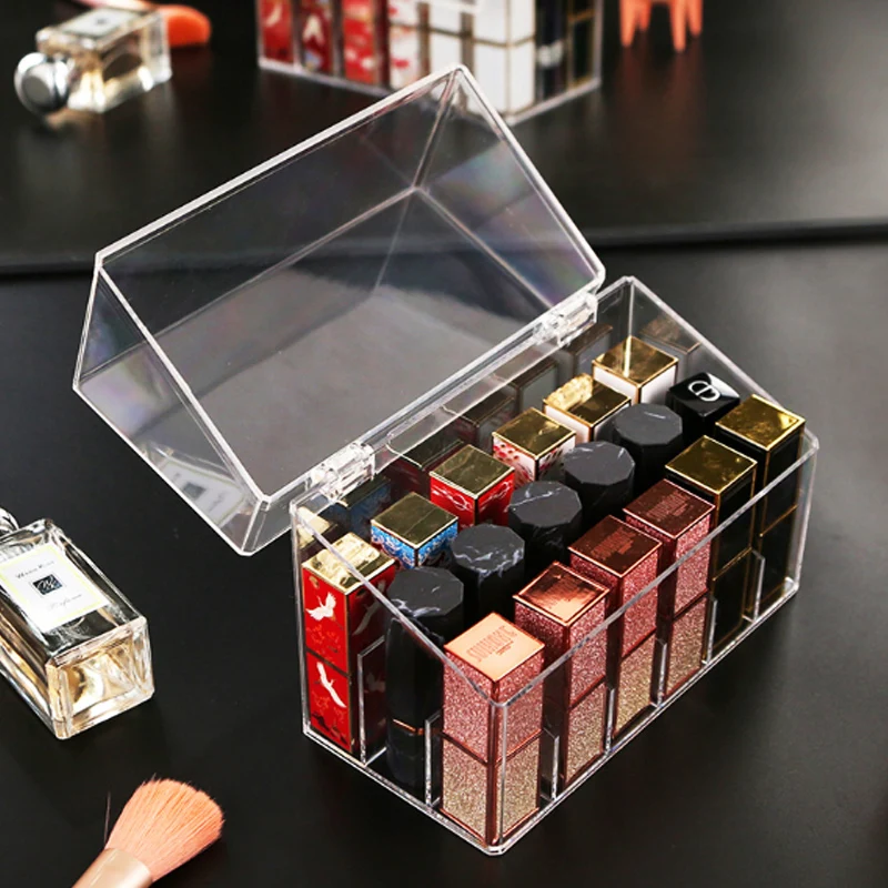 18 löcher Dental Ligatur Krawatte Fall Acryl Dental Ligatur Krawatte Halter Transparent Ort Lagerung Box Organizer Zahnmedizin Liefert – Detail 2