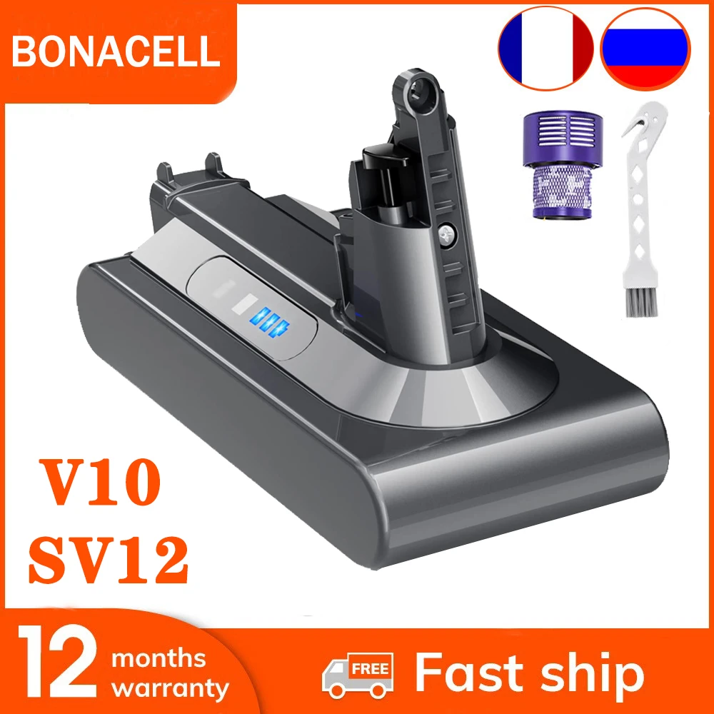 Replacement Battery for Dyson Vacuum Cleaner V10 S12 Series,LiIon 25