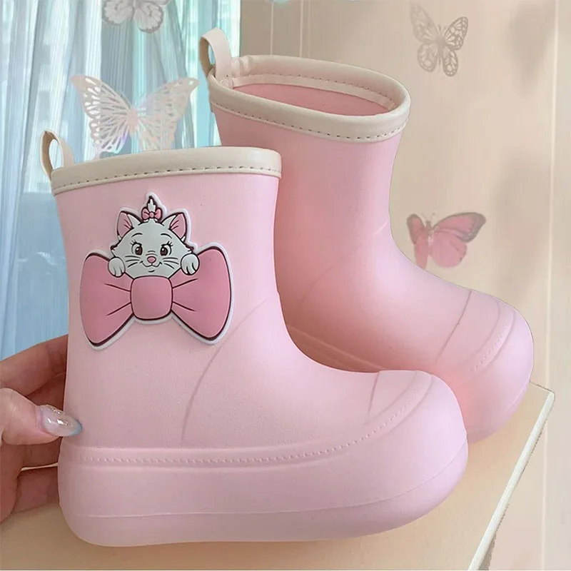 Kawaii Sanrio four-season universal rain boots for women outdoor non-slip waterproof eva fashion parent-child rain boots