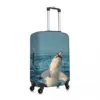 Great White Shark Suitcase Cover Fish Animal Funny Business Flight Elastic Luggage Supplies Protector 3
