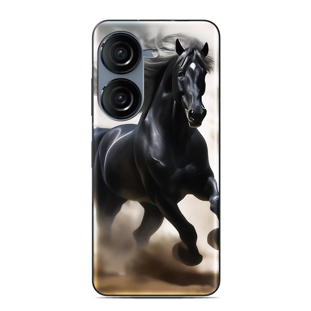 Horse-Themed Phone Case Protective Back Cover