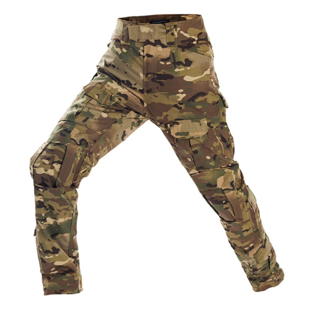 

Мужские боевые брюки с несколькими карманами, тактические армейские штаны для страйкбола в стиле милитари, камуфляжные тренировочные охотничьи штаны Мультикам, CP
