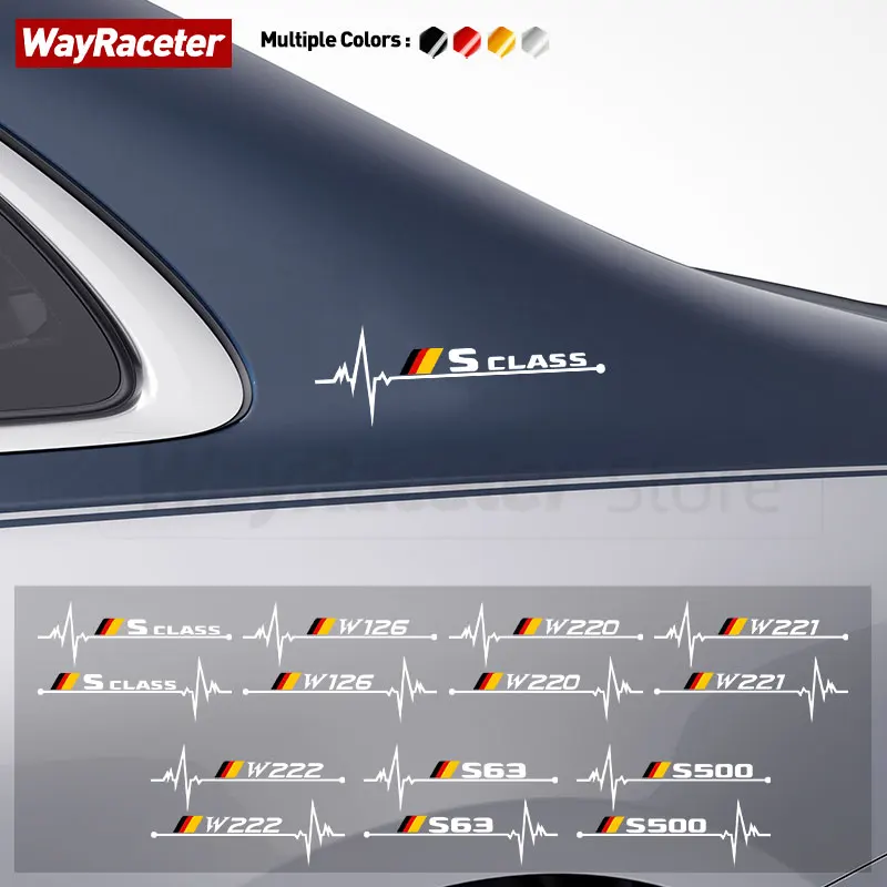 Decal Set Stickers For Mercedes-Benz W126 S Class All Models Best