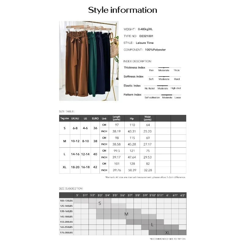 Women's Casual Loose High Waist Pants Temperament Commuting Women Clothes 2024 Summer Female New Fashion Solid Straight Trousers