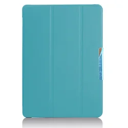 Ultra Slim Smart Shell Stand Cover for Samsung Galaxy Tab S2 9.7 (Lake Blue)