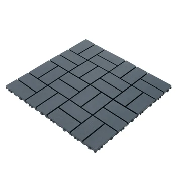 44-Pack Interlocking Outdoor Patio Deck Tiles 1