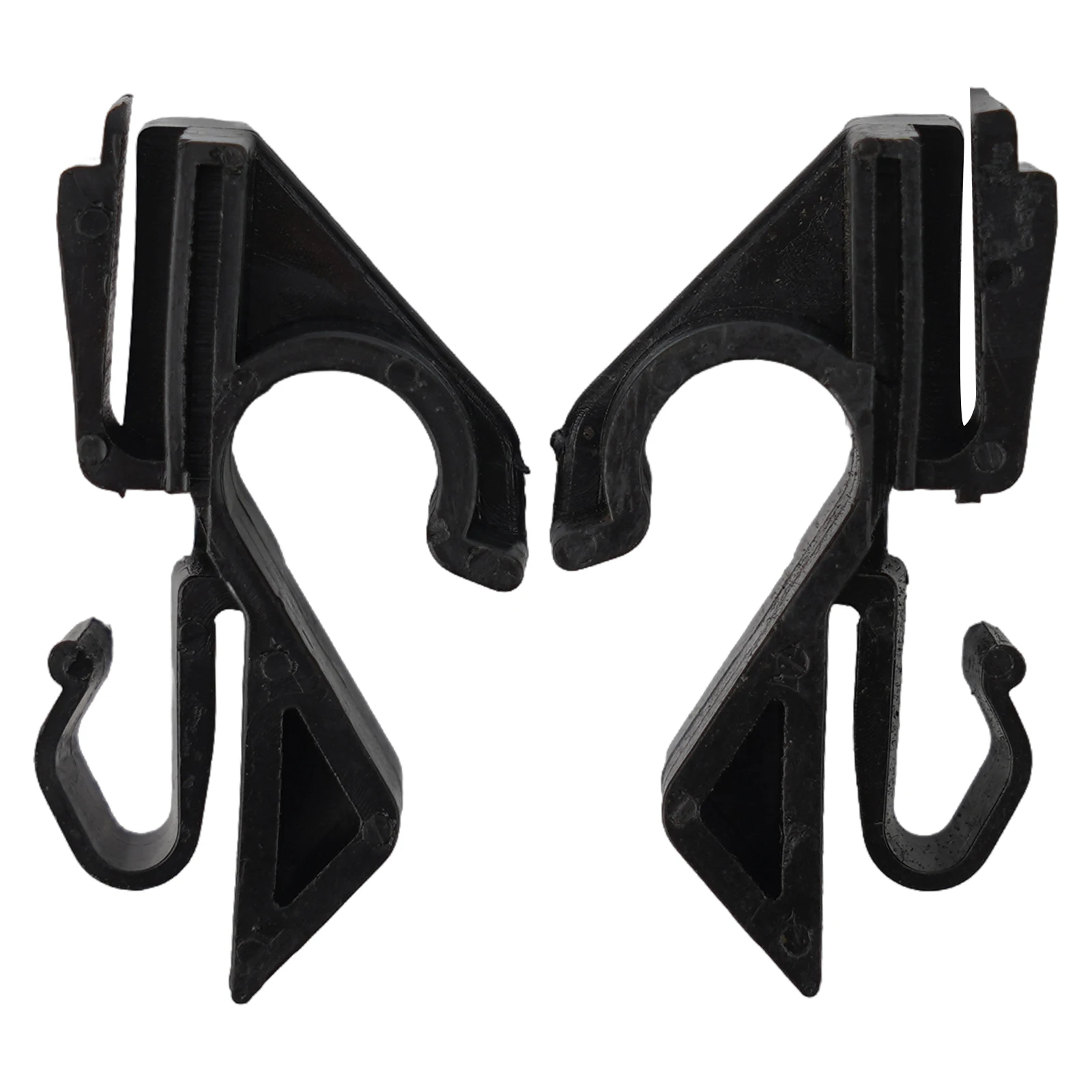 Paar hintere Hutablage-Clips, Sitzaufhänger, Kopfstützenhaken, Organizer, Halter, Klemmen, Befestigungselemente, passend für Fiat Grande Punto 2006–2016 – Detail 7
