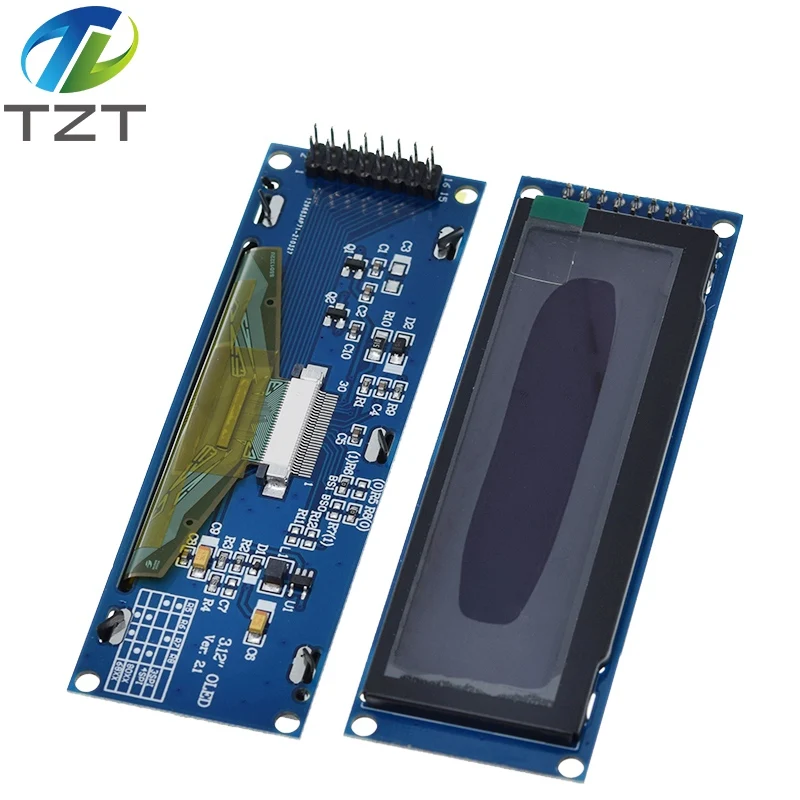 Enhanced Real OLED Display - 3.12 256x64 Dots Graphic Screen with SSD1322 Controller and SPI Support