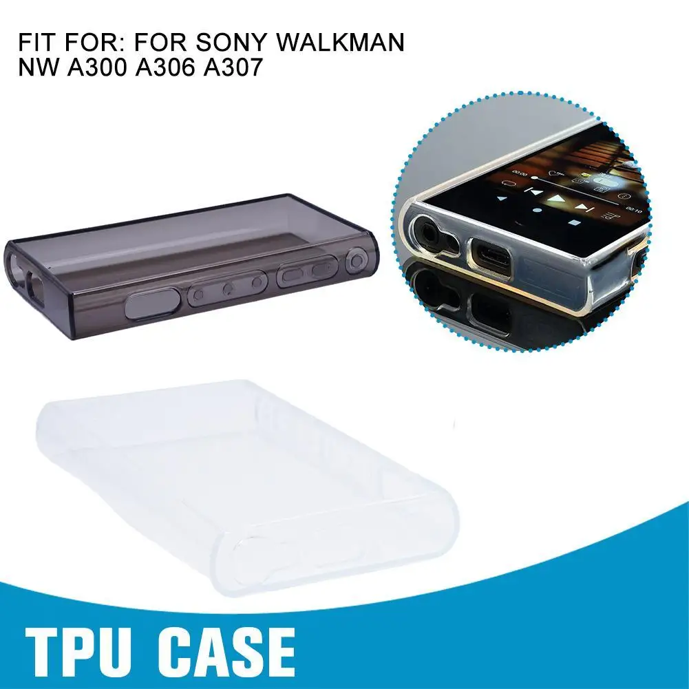 Per Sony Walkman Nw A300 A306 A307 Custodia Protettiva Morbida In Tpu Trasparente Accessori Per Cover Antigraffio