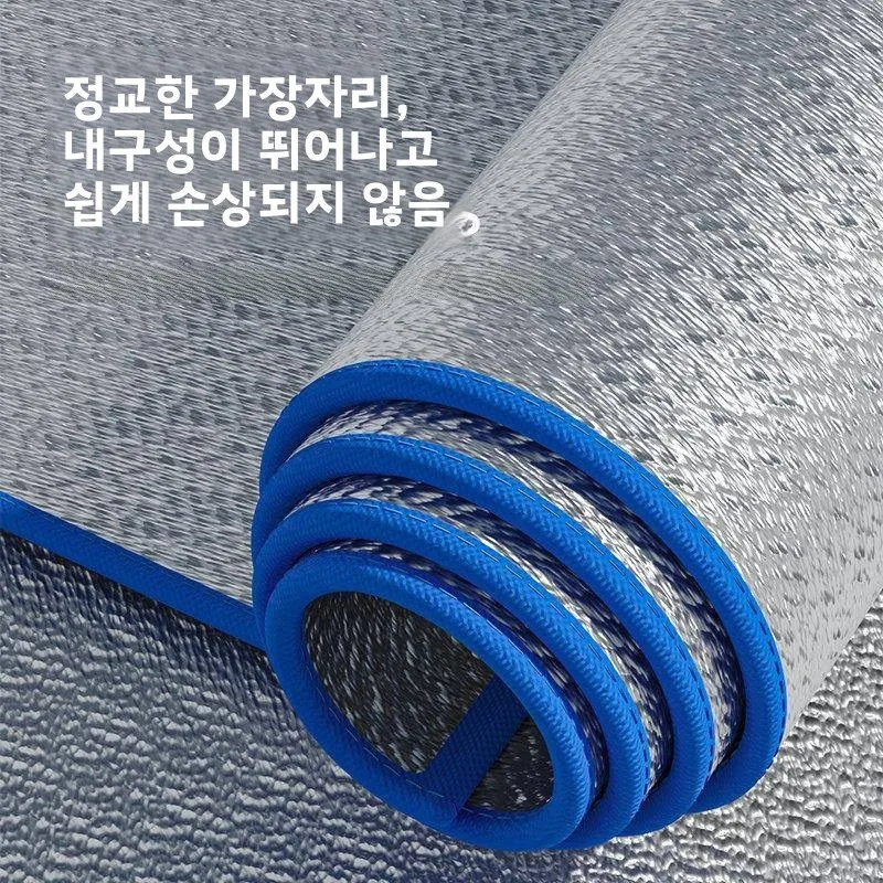 두꺼운 휴대용 야외 캠핑 방수 방습 수면 매트 피크닉 텐트 가정 기숙사 바닥 패드