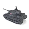 2.4G Henglong 1/16 7.0 Panzer IV F2 RC Tank 3859 FPV 360° Turret Steel Gearbox Speaker BB Pellets Smoke Unit Infrared TH17413 3