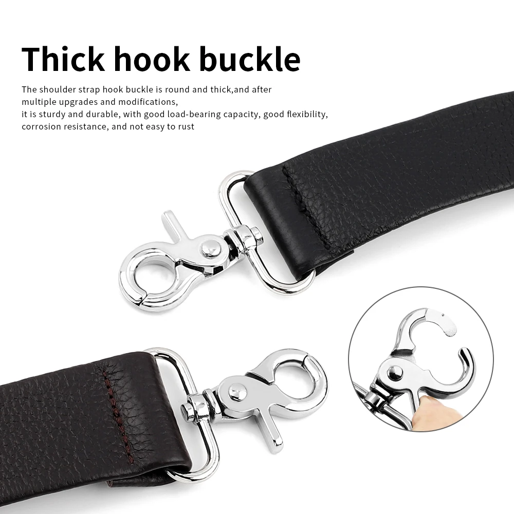 TIVAS Large 5 cm Sangle de Sac réglable Sac à Main Ceinture bandoulière bandoulière poignées de Remplacement Sacs Partie Accessoires