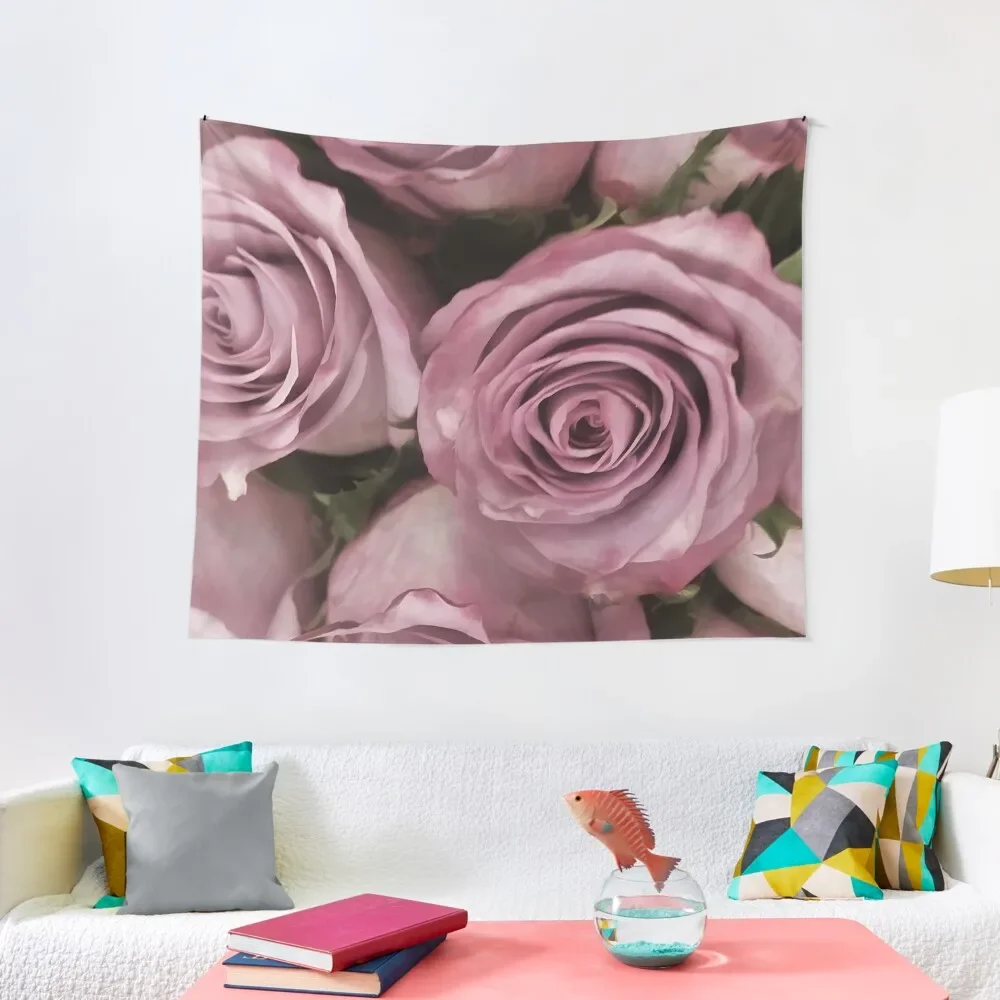 

Oil Roses Tapestry Home Decorating Decoration Pictures Room Wall Things To Decorate The Room Tapestry