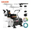 VEVOR Professional Dual-Action Airbrush Kit 120W Electric Spray Gun Air Brush Painting Set Art Nail Tattoo Makeup Model Sprayer 1