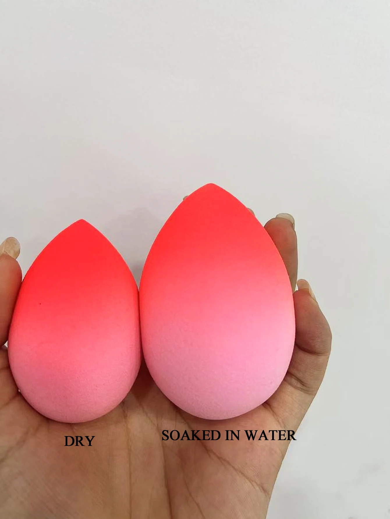 5 Pack Ombre Makeup Sponges Beauty Sponge Blender - Soft Makeup Sponge Blender for Wet and Dry 4