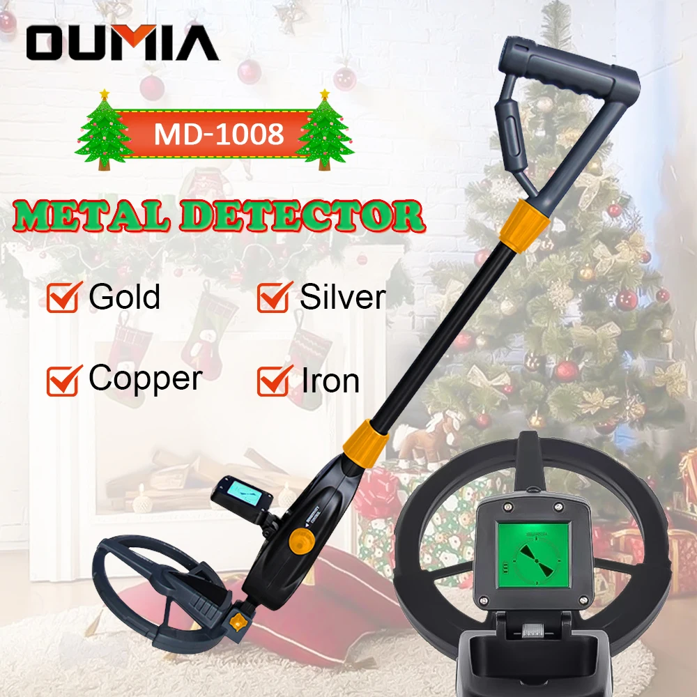 Gifts Metal Detector for Kids Outdoor Fun Toys Pinpointer Metal Finder Waterproof Search Coil Beach Garden
