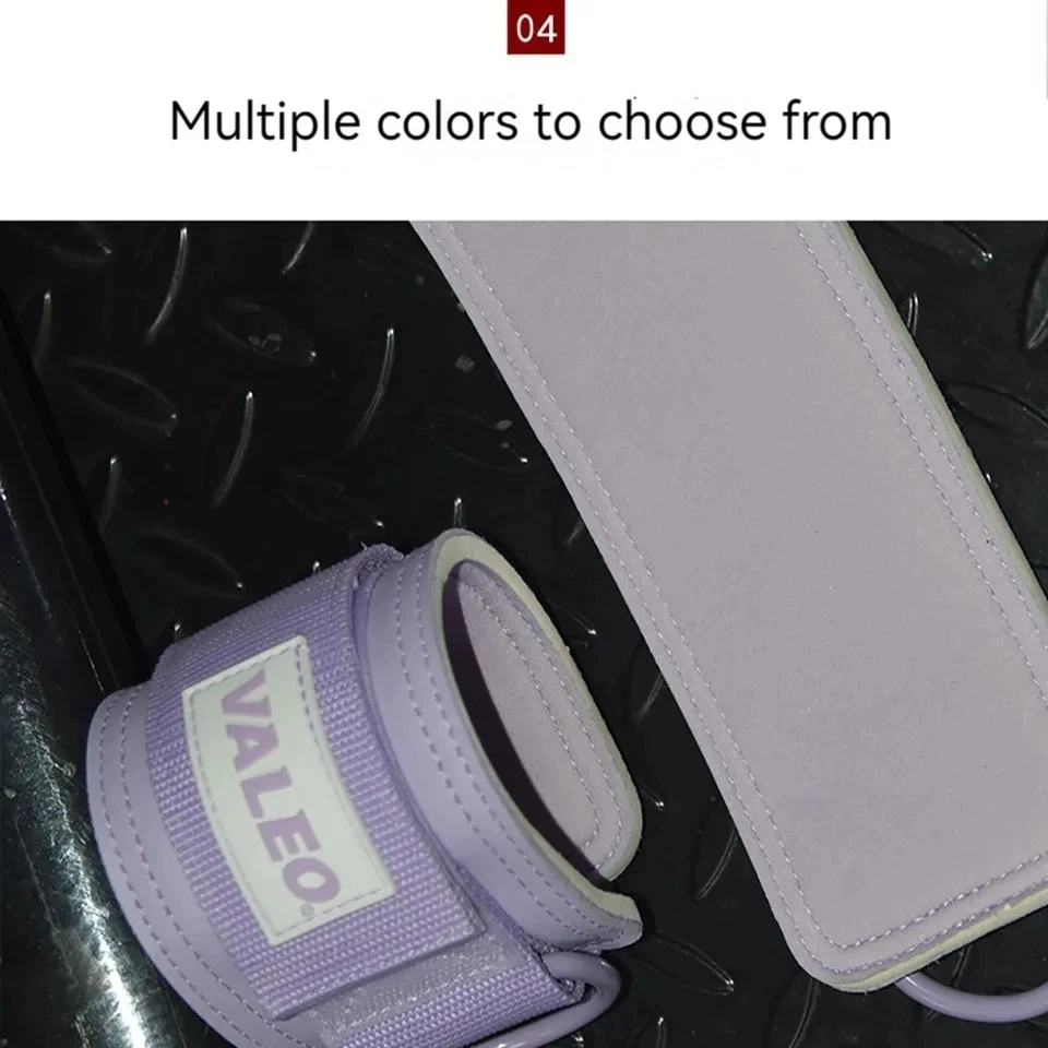 Fitness Ankle Straps Yoga Exercise Tools Ankle Buckles Stretchy Leg Bands Resistance Bands Leg And Hip Trainer Adjustable Foot Support Sleeve