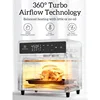 Air Fryer Oven Combo, 12.6 Quart Compact Microwavable Countertop Oven, 9 Presets and 1 DIY Function 3