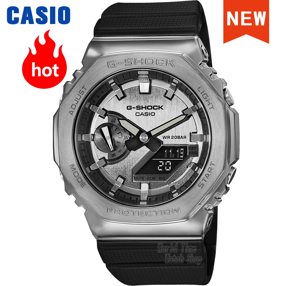 

Casio watch for men g shock Farmhouse Oak Stainless Steel 200m Waterproof quartz sport men watch reloj casio hombre GM-2100-1A