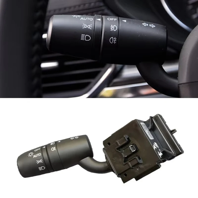 Left Turn Signal Headlight Turn Signal Switch Fog Light Switch KD5166122 KD51-66-122 for Mazda 6 3 CX-5 CX-3