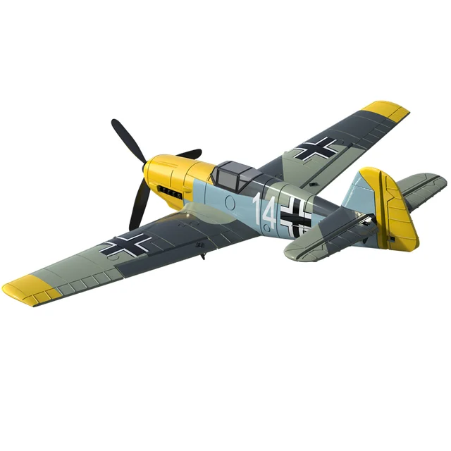 New Arrivel Volantex Remote Control 2.4G 4 Channels 761-11 BF109 BF-109 RC Warbird Mini Plane RTF 4
