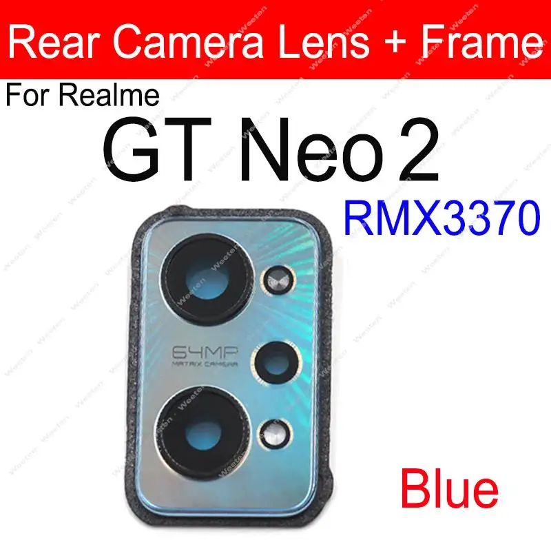 Premium Rear Camera Glass Lens Cover with Frame Holder